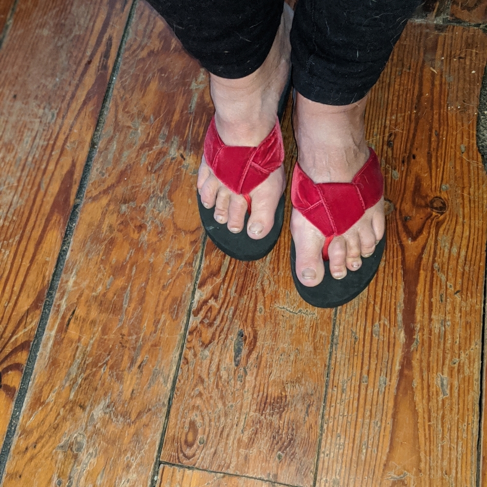 eliza b cork sandals